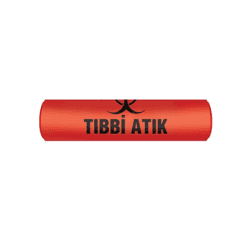 Tıbbi Atık Çöp Poşeti 55×60 cm